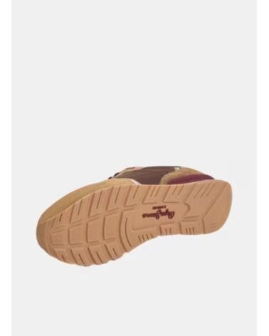 PEPE JEANS ZAPATILLAS BRIT CITY MARRÓN MARRON