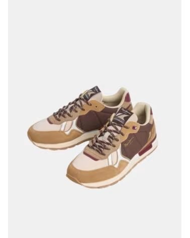PEPE JEANS ZAPATILLAS BRIT CITY MARRÓN MARRON