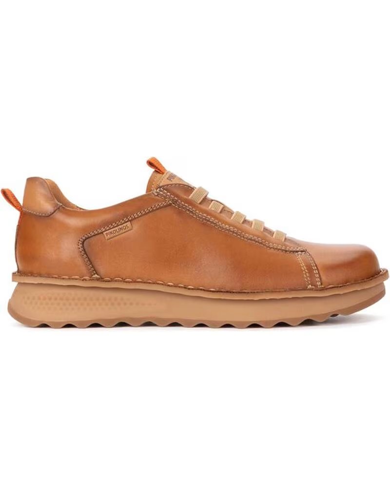 PIKOLINOS ALAVA W3J-6919C1 WOMEN´S LEATHER SNEAKERS BRANDY