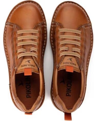 PIKOLINOS ALAVA W3J-6919C1 WOMEN´S LEATHER SNEAKERS BRANDY