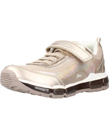 Sneaker für Mädchen GEOX J ANDROID GIRL A ORO