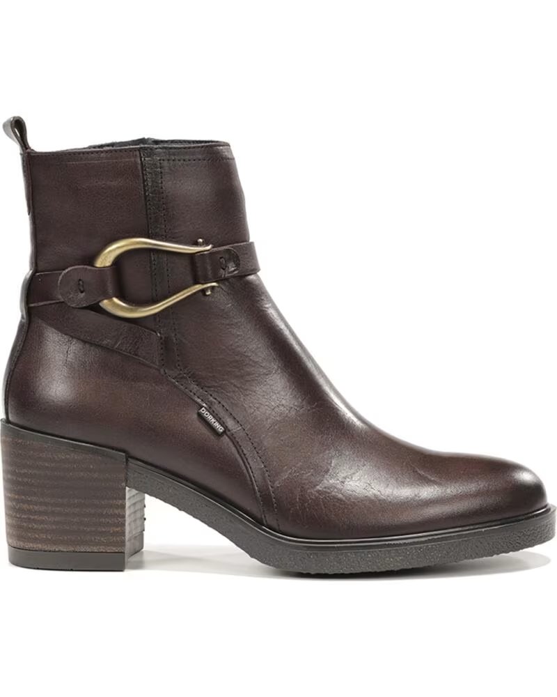 DORKING Botines con tacon para mujer by FLUCHOS D9754 Aroma SKIMOCAFE