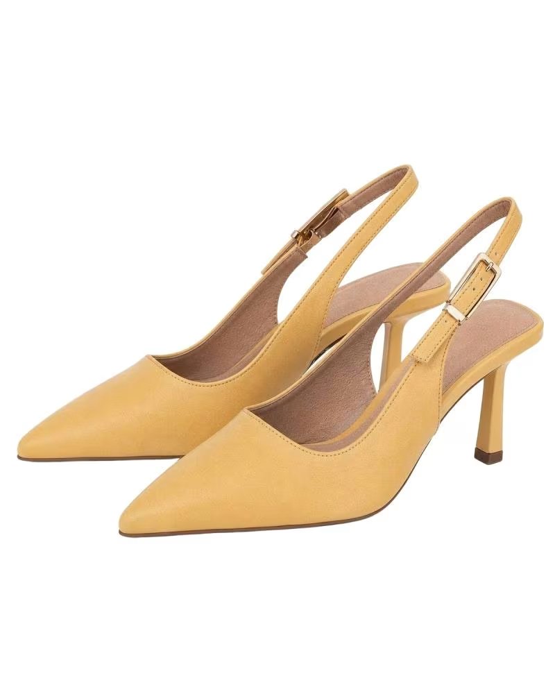 MONTEVITA SALONEZA DÉCOLLETÉ SLINGBACK GIALLE YELLOW