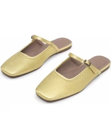 MONTEVITA LUCCAZA FLACHE SCHUHE MULES GELB YELLOW
