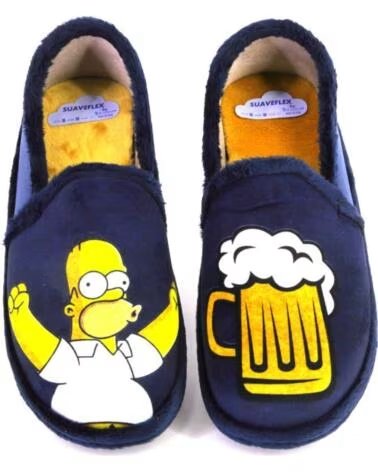 SUAVEFLEX 250-80 CHAUSSONS D´INTÉRIEUR POUR HOMME AZUL MARINO