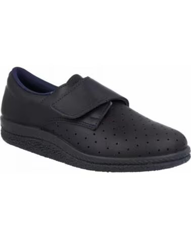 POSTIGO SCARPA ANATOMICA CHIUSA CON VELCRO MODELLO 1 NERO NEGRO