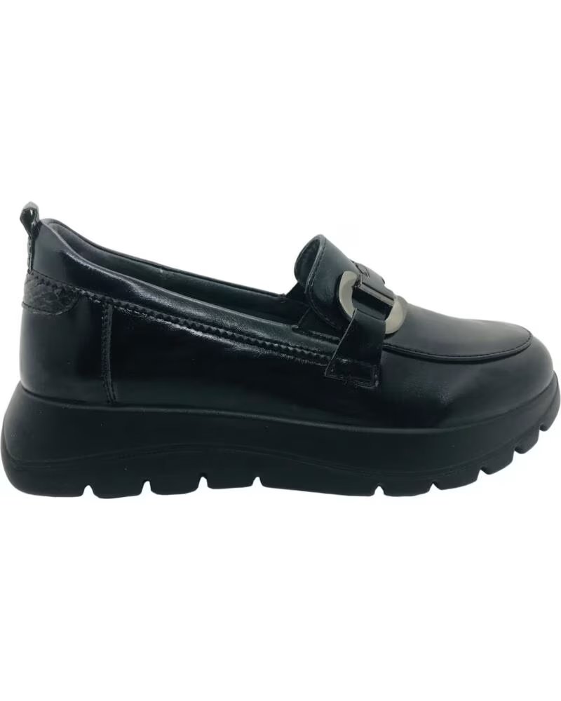 MYSOFT ZAPATO MOCASIN MUJER 26M626 NEGRO
