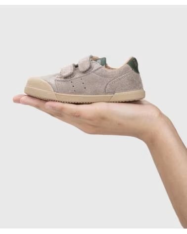 ZAPATOS PRIMEROS PASOS BEBÉ NIÑO IGOR W10341-398 TOPO