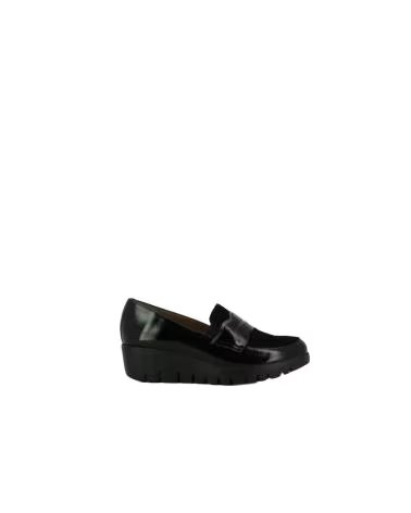 WONDERS C-33360 MOCASINES NEGROS DE MUJER NEGRO