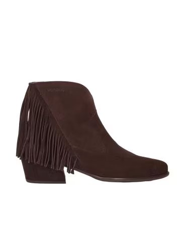 WONDERS BOTTINES D-2005 MARRON AVEC FRANGES MARRóN