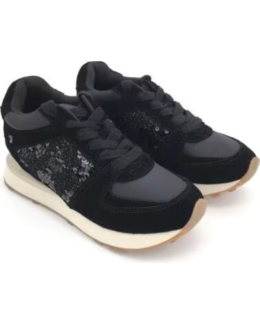 GIOSEPPO DEPORTIVO GIELEN NEGRO 16551 ZAPATILLAS DEPORTIVAS DE PIEL CON PANEL DE BRILLO VARIOS COLORES