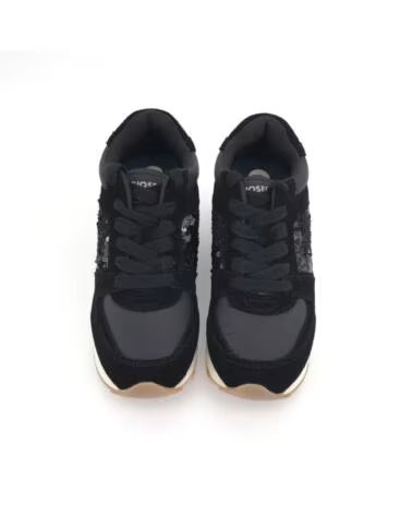 GIOSEPPO DEPORTIVO GIELEN NEGRO 16551 ZAPATILLAS DEPORTIVAS DE PIEL CON PANEL DE BRILLO VARIOS COLORES