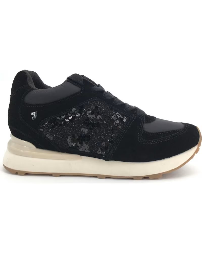GIOSEPPO DEPORTIVO GIELEN NEGRO 16551 ZAPATILLAS DEPORTIVAS DE PIEL CON PANEL DE BRILLO VARIOS COLORES