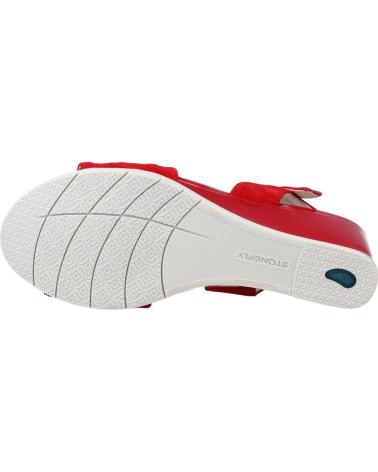 Sandalias de Mujer STONEFLY SWEET III 7 GOAT S ROJO