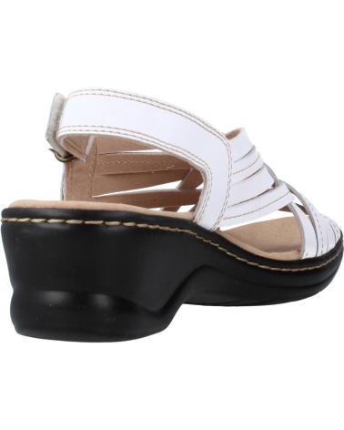 Sandalias de Mujer CLARKS LEXI CARMEN LEATHER BLANCO