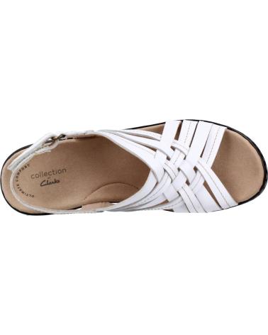 Sandalias de Mujer CLARKS LEXI CARMEN LEATHER BLANCO