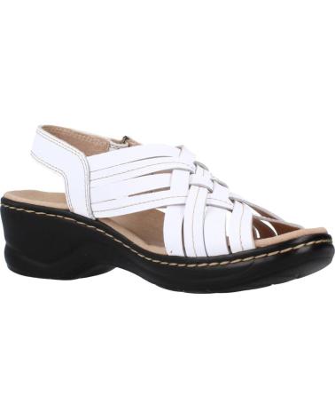 Sandalias de Mujer CLARKS LEXI CARMEN LEATHER BLANCO
