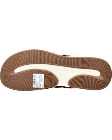 Sandales pour Femme CLARKS SOLAN SAIL COMBI MARRON