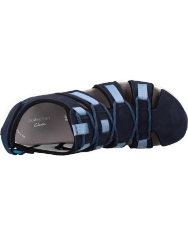 Sandales pour Femme CLARKS SOLAN SAIL COMBI AZUL