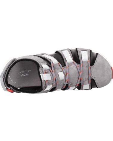 Sandales pour Femme CLARKS SOLAN SAIL COMBI GRIS