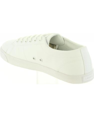 Sportif pour Femme et Fille et Garçon LACOSTE 29SPJ0112 RIBERAC 21G WHT-WHT