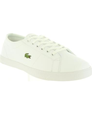 Sportif pour Femme et Fille et Garçon LACOSTE 29SPJ0112 RIBERAC 21G WHT-WHT