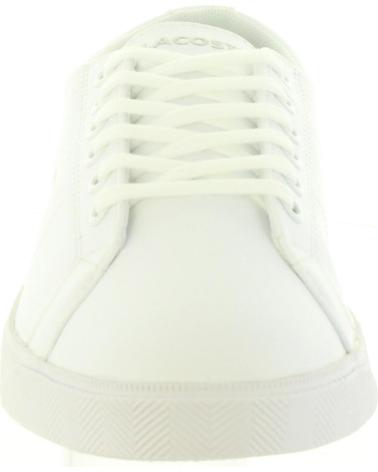 Sportif pour Femme et Fille et Garçon LACOSTE 29SPJ0112 RIBERAC 21G WHT-WHT