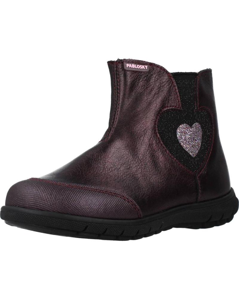 Botines De Niña PABLOSKY 005762 BURDEOS