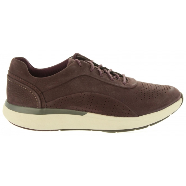 Zapatillas deporte pour Femme et Garçon CLARKS 26137979 UN CRUISE AUBERGINE