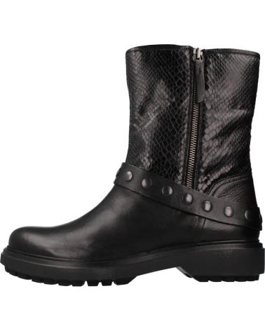 Woman Mid boots GEOX D ASHEELY G  NEGRO