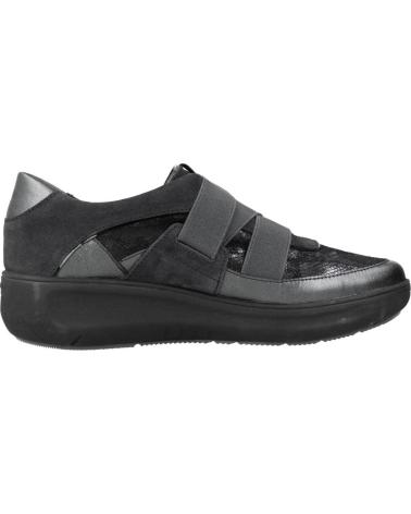 Sapatos STONEFLY  de Mulher ROCK 11 LAMINATED LTH-VEL  GRIS