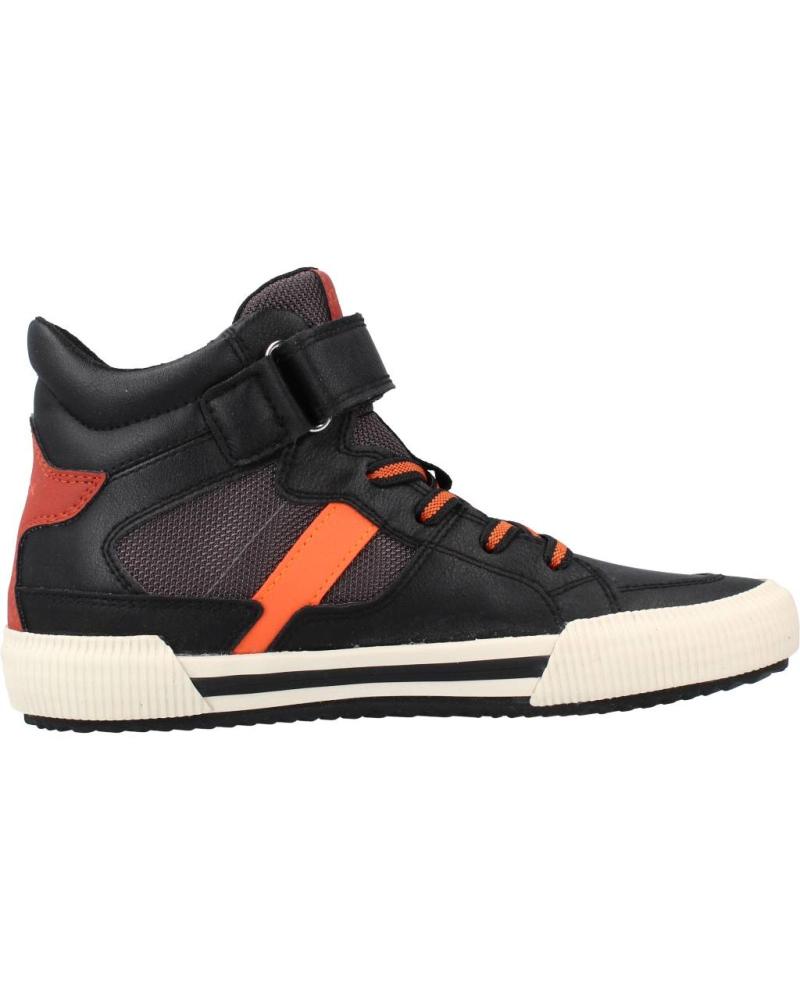Mid Boots De Ni o GEOX J ALONISSO BOY NEGRO