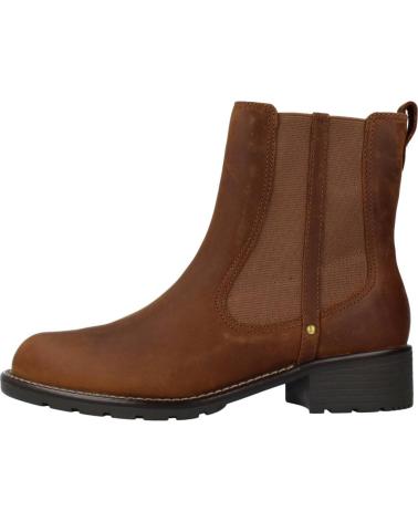Woman Mid boots CLARKS ORINOCO CLUB MARRON