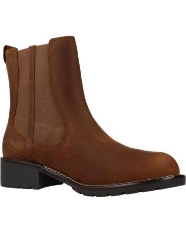 Woman Mid boots CLARKS ORINOCO CLUB MARRON