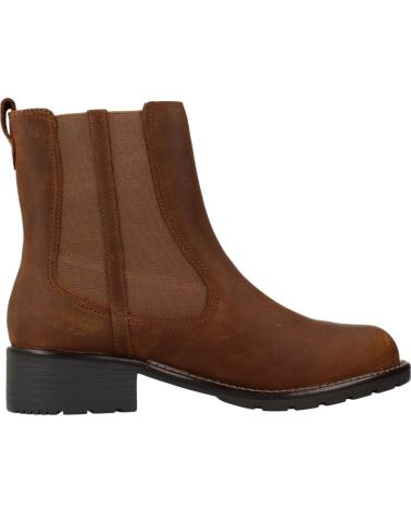 Woman Mid boots CLARKS ORINOCO CLUB MARRON