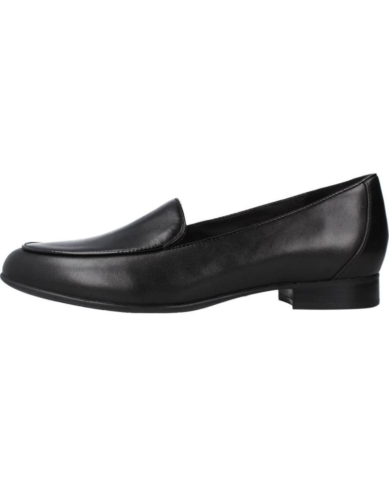 Mocasines de Mujer CLARKS UN BLUSH EASE BLACK LEATHE NEGRO