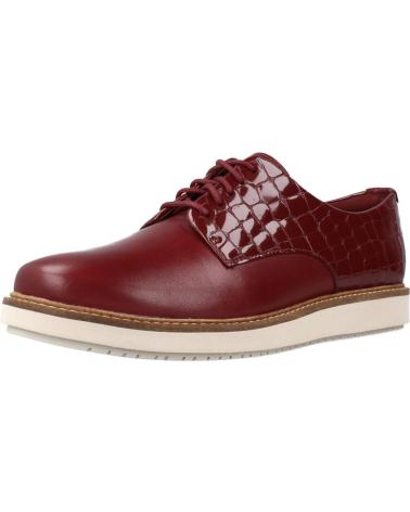 Zapatos de Mujer CLARKS GLICK DARBY BURDEOS