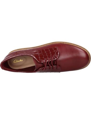Zapatos de Mujer CLARKS GLICK DARBY BURDEOS