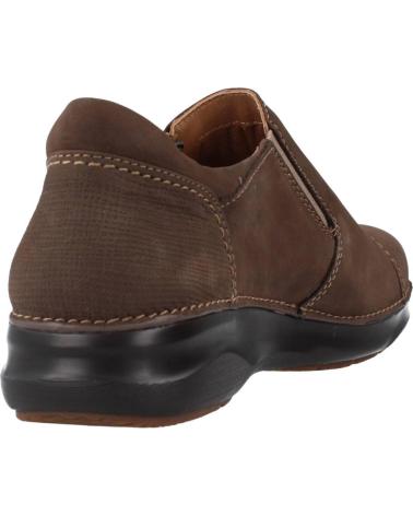 Woman shoes CLARKS APPLEY ZIP MARRON