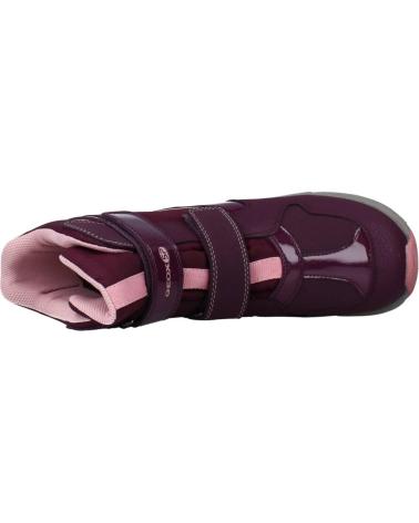 girl boots GEOX J NEW ALASKA GIRL B  BURDEOS