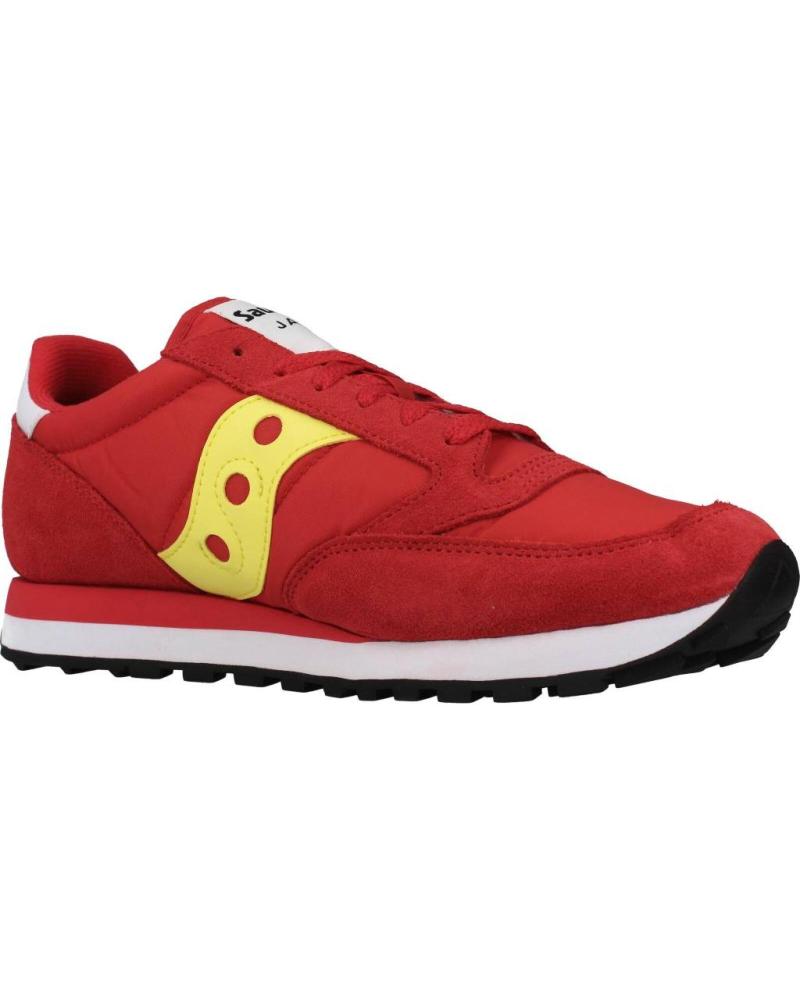 Saucony jazz hot sale hombre rojas