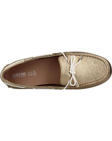 Woman Mocasines GEOX D LEELYAN C ORO