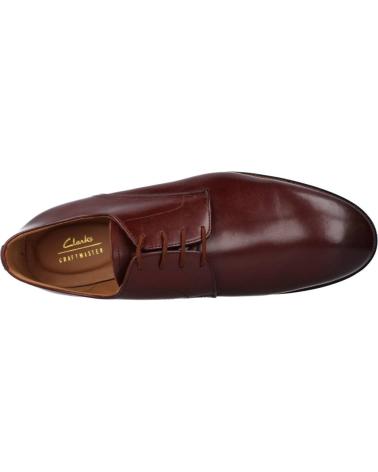 Zapatos De Hombre CLARKS OLIVER LACE  MARRON