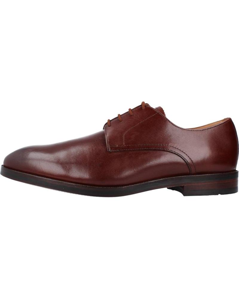 Zapatos De Hombre CLARKS OLIVER LACE  MARRON