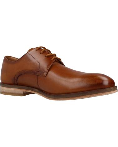 Zapatos De Hombre CLARKS OLIVER LACE  MARRON CLARO