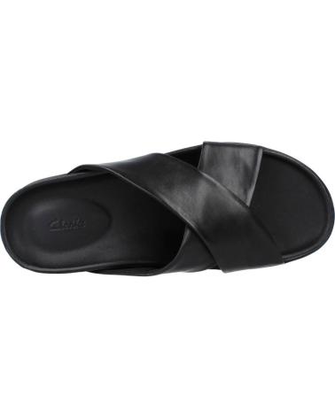 Sandali per Uomo CLARKS SUNDER CROSS NEGRO