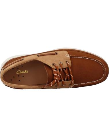 Nauticos De Hombre CLARKS ORMAND BOAT  MARRON CLARO