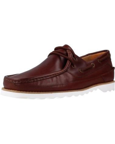 Sapatos de Homem CLARKS DURLEIGH SAIL MARRON