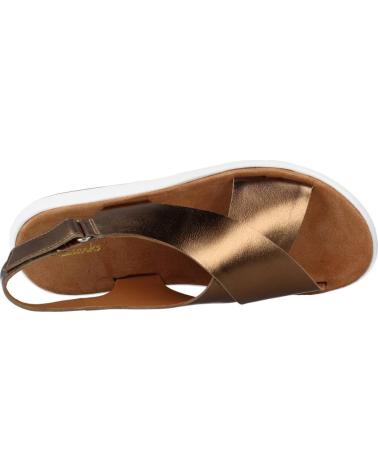 Woman Sandals CLARKS JEMSA CROSS ORO