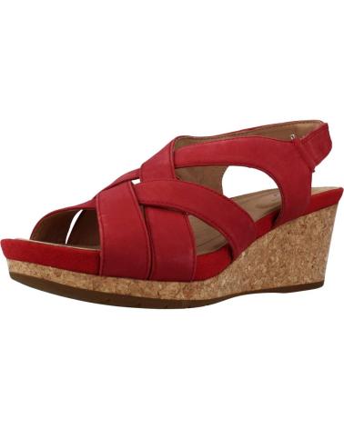 Sandalias de Mujer CLARKS UN CAPRI STEP ROJO